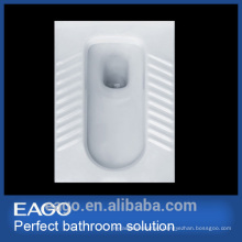 EAGO high quality ceramic front tray way Squat pan with elbow DA2270